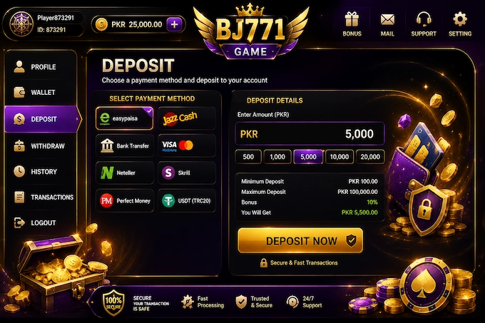 BJ771 Deposit